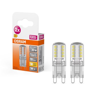 LED PIN G9 2.6W 827 Clear G9