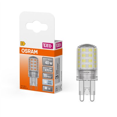 LED PIN G9 4.2W 840 Clear G9
