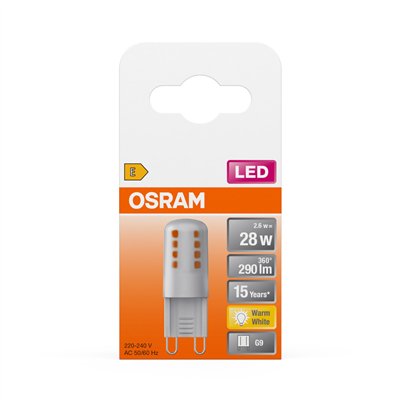 LED PIN G9 2.6W 827 Frosted  G9