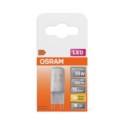 LED PIN G9 1.9W 827 Frosted  G9