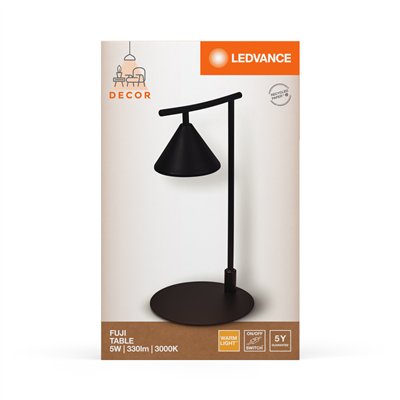 Decor Fuji Table 5W 930 Black