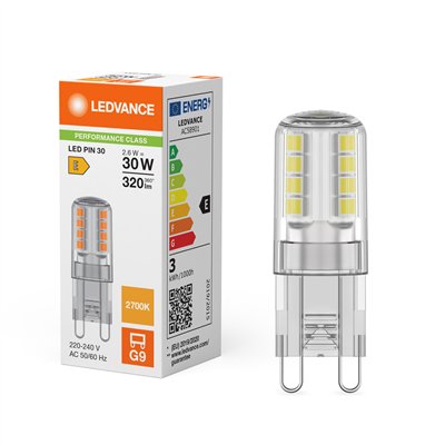 LED PIN G9 P 2.6W 827 Clear G9