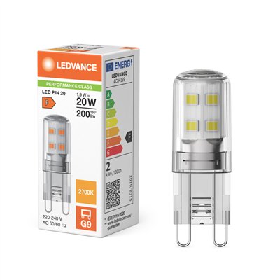 LED PIN G9 P 1.9W 827 Clear G9