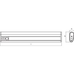 Linear LED Mobile USB 300