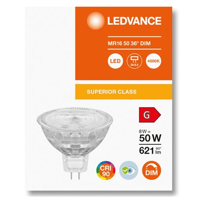 LED REFLECTOR MR16 S 8W 940 GU5.3