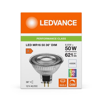 LED REFLECTOR MR16 S 6.8W 940 GU5.3