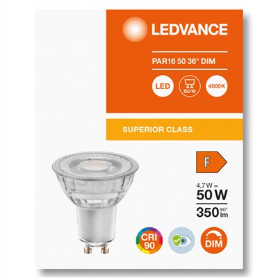 LED REFLECTOR PAR16 S 4.7W 940 GU10