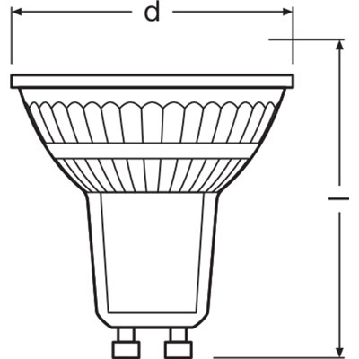 LED REFLECTOR PAR16 S 4.7W 940 GU10