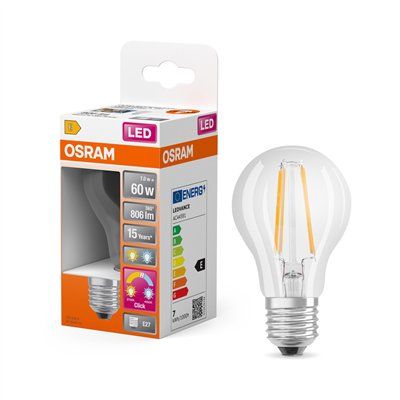 LED RELAX and ACTIVE CLASSIC A 7W 827/840 E27