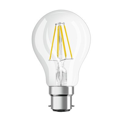 LED Retrofit CLASSIC A 4W 840 Clear B22d