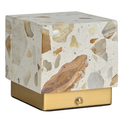 Decor Gleam Table 2W Touch CCT DIM White