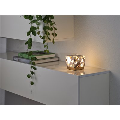 Decor Gleam Table 2W Touch CCT DIM White