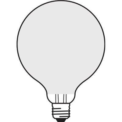 LED Retrofit CLASSIC GLOBE125 17W 840 Frosted E27