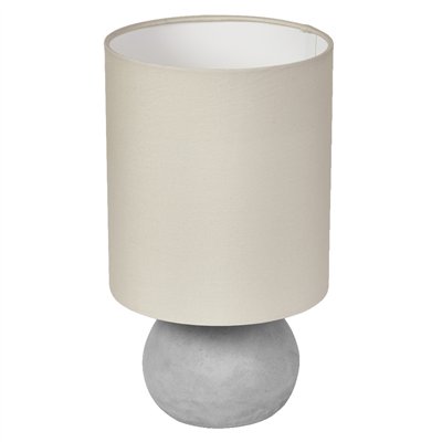 Decor Impact Table 1XE27 Beige and Gray