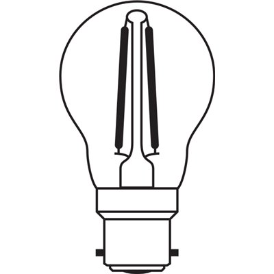 LED Retrofit CLASSIC P 2.5W 827 Clear B22d