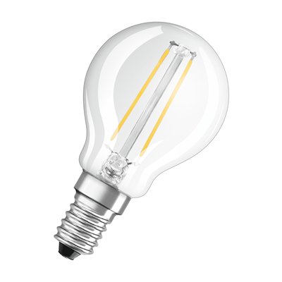 LED Retrofit CLASSIC P 1.5W 827 Clear E14