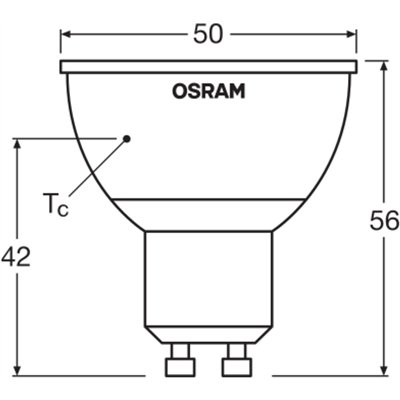 LED Retrofit RGBW lamps with remote control 2.9W 827 Frosted GU10
