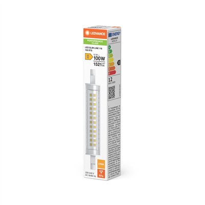 LED SLIM LINE R7s P 12W 827 Clear R7s