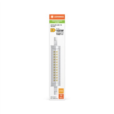 LED SLIM LINE R7s P 12W 827 Clear R7s