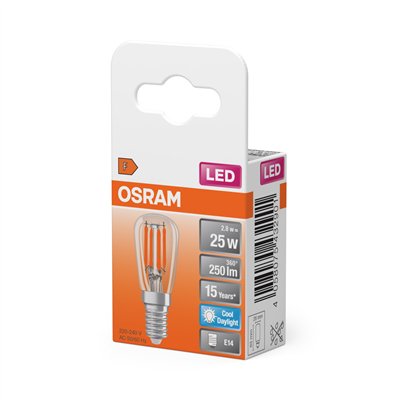 LED SPECIAL T26 2.8W 865 Clear E14