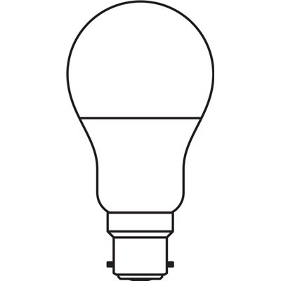 LED STAR CLASSIC A 8W 827 Frosted B22d