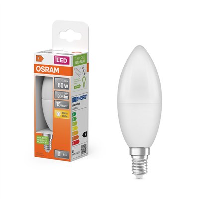 LED STAR CLASSIC B 7.5W 827 Frosted E14