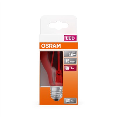 LED STAR DÉCOR CLASSIC A 2.5W 510 Red E27 