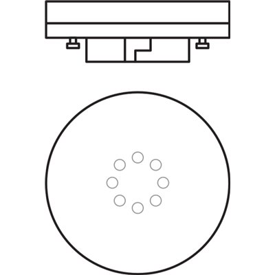 LED STAR GX53 4.9W 827 Frosted GX53