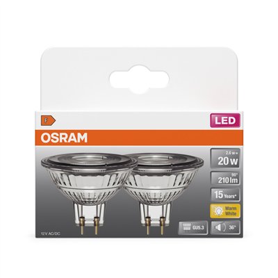 LED STAR MR16 12 V 2.6W 827 GU5.3