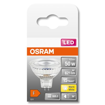 LED STAR MR16 12 V 6.5W 827 GU5.3