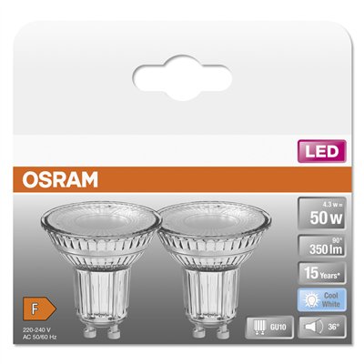 LED STAR PAR16 4.3W 840 GU10