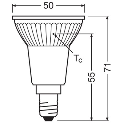 LED STAR PAR16 4.5W 827 E14