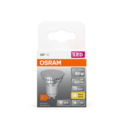 LED STAR PAR16 6.9W 827 GU10