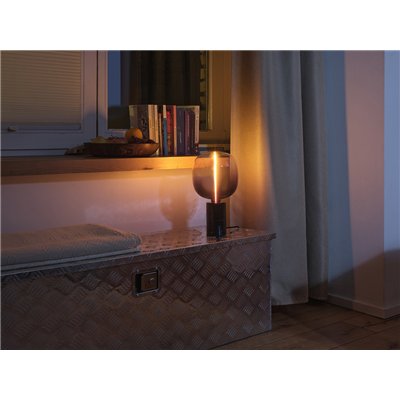 Decor Marble Base Table Dim E27 Black