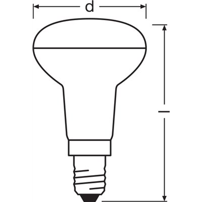 LED STAR R39 1.5W 827 E14