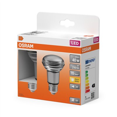 LED STAR R63 2.9W 827 E27