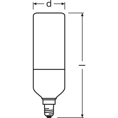 LED STAR STICK 0.5W 515 Frosted E14