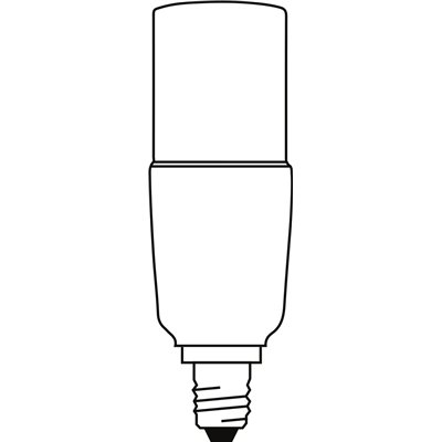 LED STAR STICK 9.5W 865 Frosted E14