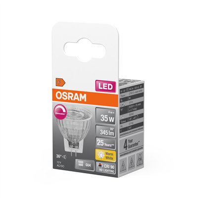 LED SUPERSTAR MR11 12 V 4.5W 927 GU4