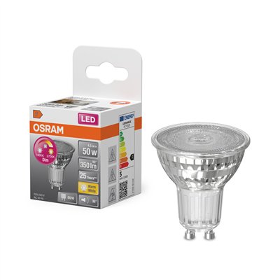 LED SUPERSTAR PAR16 GLOWdim 4.5W 827 GU10
