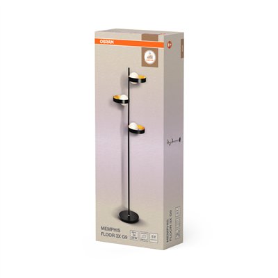 Decor Memphis Floor 3 x G9