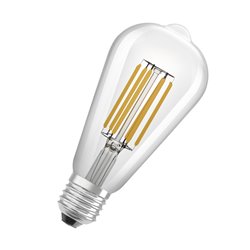 LED LAMPS ENERGY CLASS A  ENERGY EFFICIENCY FILAMENT CLASSIC EDISON 3.8W 830 Clear E27