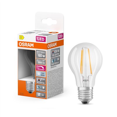 LED SUPERSTAR PLUS CLASSIC A FILAMENT 5.8W 940 Clear E27