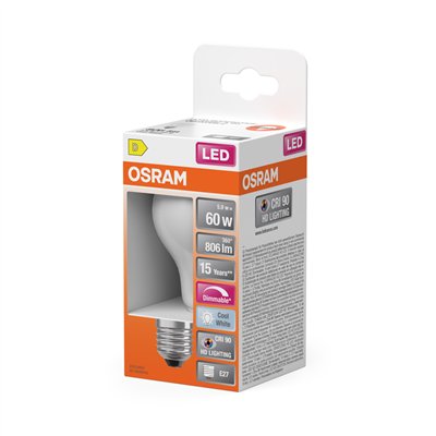 LED SUPERSTAR PLUS CLASSIC A FILAMENT 5.9W 940 Frosted E27