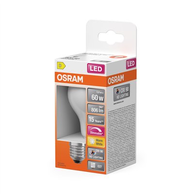 LED SUPERSTAR PLUS CLASSIC A FILAMENT 5.9W 927 Frosted E27