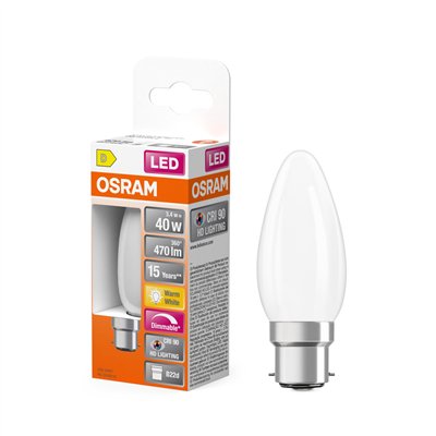 LED SUPERSTAR PLUS CLASSIC B FILAMENT 3.4W 927 Frosted B22d