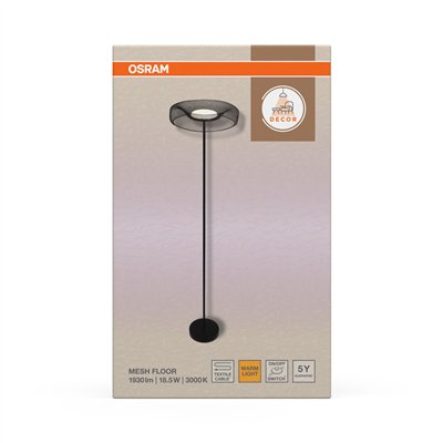 Decor Mesh Floor 18.5W 830 Black