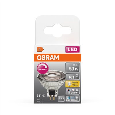 LED SUPERSTAR PLUS MR16 6.8W 927 GU5.3