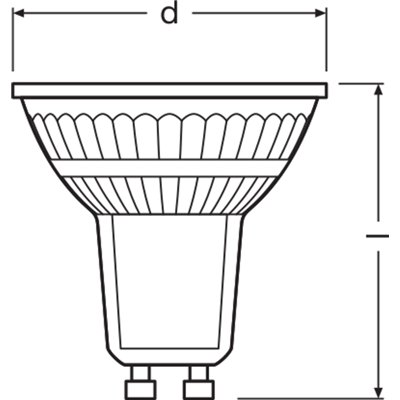 LED SUPERSTAR PLUS REFLECTOR PAR16 4.1W 940 GU10
