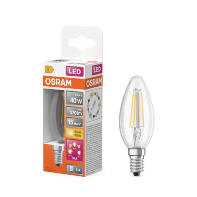 LED THREE STEP DIM CLASSIC B 4W 827 E14 3step DIM